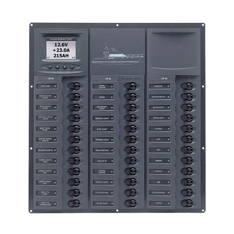 marine electrical distribution panels